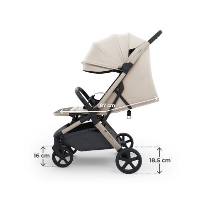 KINDERKRAFT SELECT - Passeggino sportivo NUBI 3 Sabbia Beige