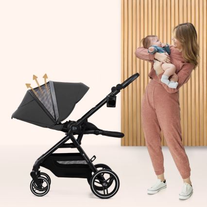 KINDERKRAFT SELECT - Passeggino sportivo YOXI Grigio Moonlight