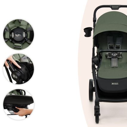 KINDERKRAFT SELECT - Passeggino sportivo YOXI Mystic green