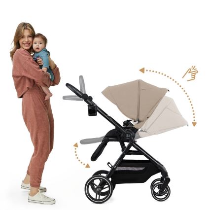 KINDERKRAFT SELECT - Passeggino sportivo YOXI Sabbia beige