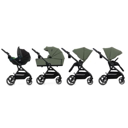 KINDERKRAFT SELECT - Poussette combinée 2-en-1 YOXI Mystic green