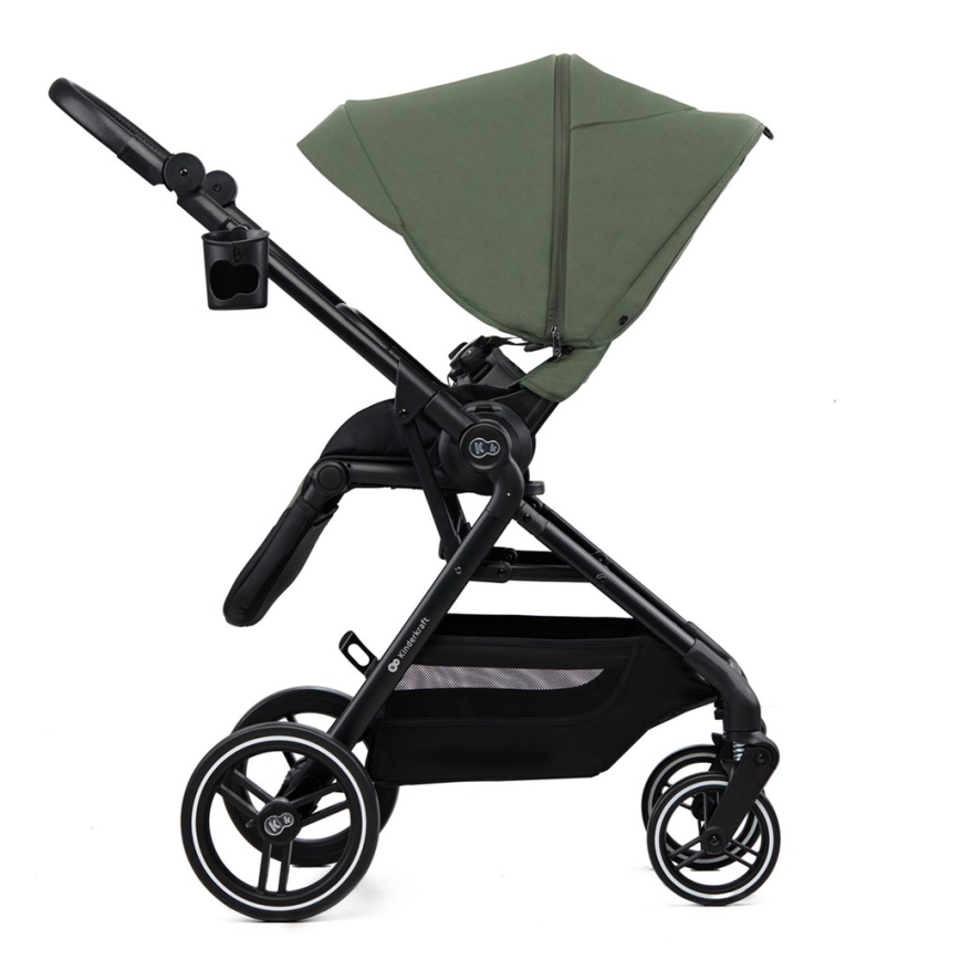 KINDERKRAFT SELECT - Poussette combinée 2-en-1 YOXI Mystic green