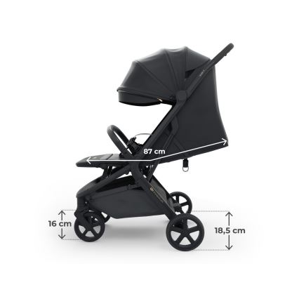 KINDERKRAFT SELECT - Poussette sportive NUBI 3 Noir minuit