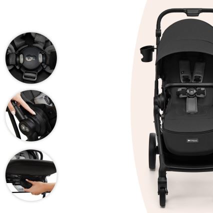 KINDERKRAFT SELECT - Poussette sportive YOXI Gris Moonlight