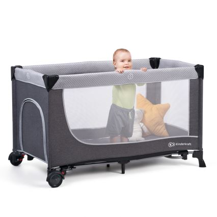 KINDERKRAFT SELECT - Reisebettchen LEODY grau