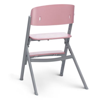 KINDERKRAFT SELECT - Sedia da pranzo per bambini 3in1 LIVY Premium Aster rosa