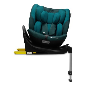KINDERKRAFT SELECT - Seggiolino auto con base girevole I-FIX (40-150 cm) Blu Harbor