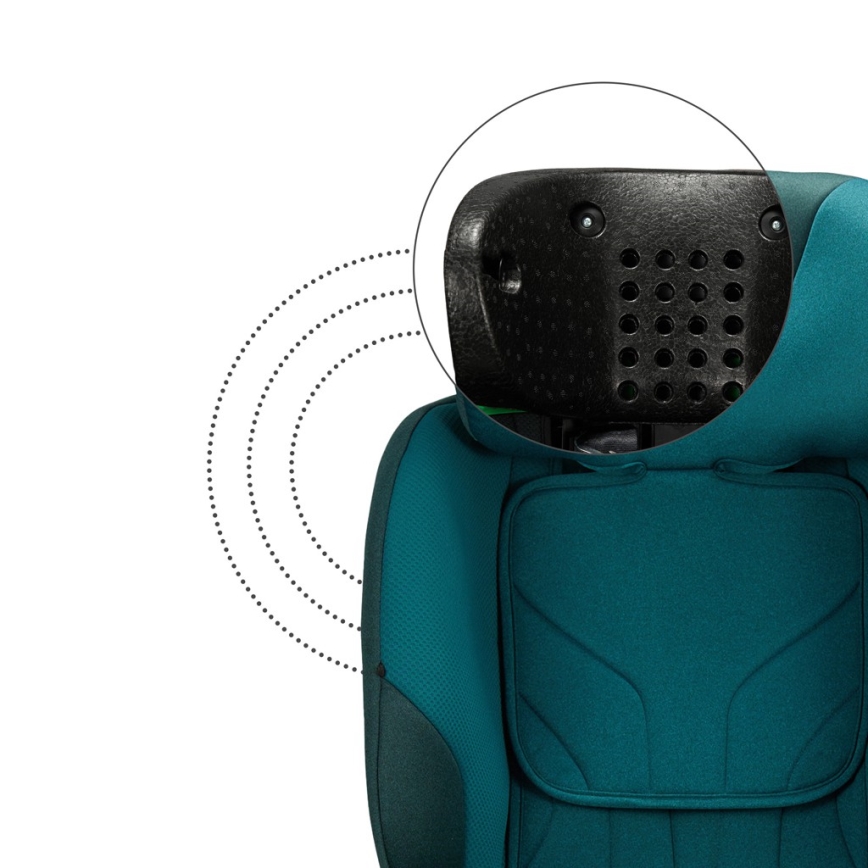 KINDERKRAFT SELECT - Seggiolino auto I-FIX (40-150 cm) Blu Harbor