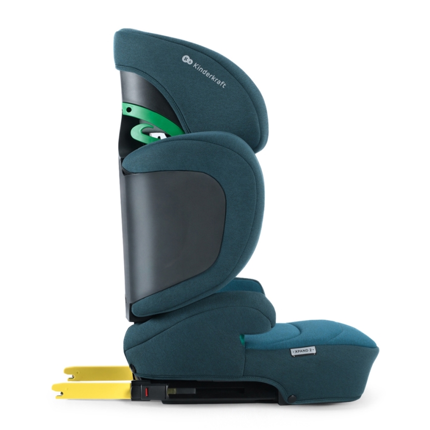 KINDERKRAFT SELECT - Seggiolino auto XPAND 2 i-Dimensioni (100-150 cm) Premium Harbour blu