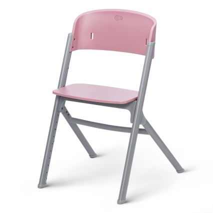 KINDERKRAFT SELECT - Seggiolone da pappa 3 in 1 LIVY Premium Aster pink + sdraietta CALMEE