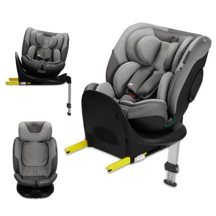 KINDERKRAFT SELECT - Siège auto I-FIX (40-150 cm) Cool gris
