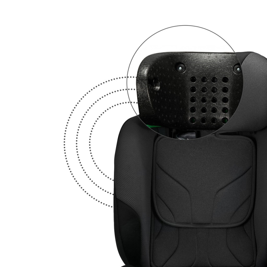 KINDERKRAFT SELECT - Siège-auto I-FIX (40-150 cm) Noir graphite