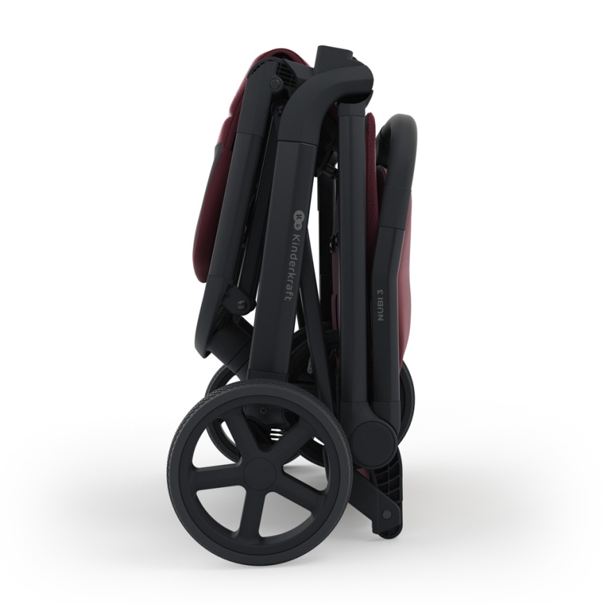 KINDERKRAFT SELECT - Sport-Kinderwagen NUBI 3 Dark Ruby
