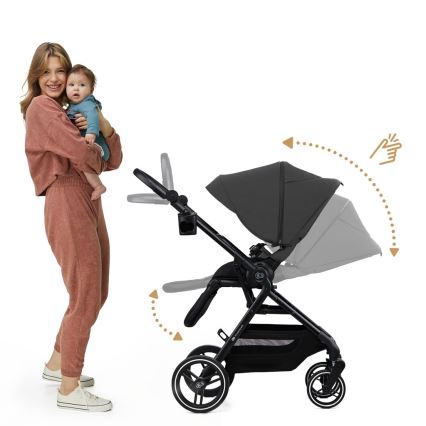 KINDERKRAFT SELECT - Sport-Kinderwagen YOXI Moonlight-Grau