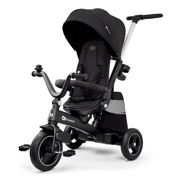 KINDERKRAFT SELECT - Tricycle enfant 5en1 EASYTWIST Premium noir