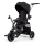 KINDERKRAFT SELECT - Tricycle enfant 5en1 EASYTWIST Premium noir