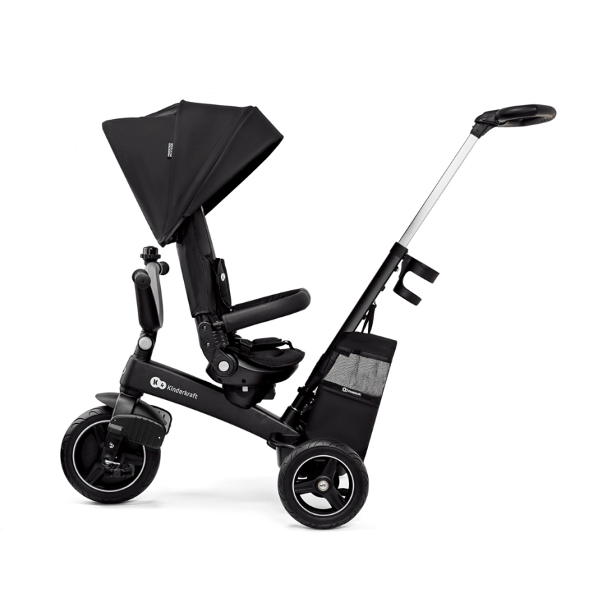 KINDERKRAFT SELECT - Tricycle enfant 5en1 EASYTWIST Premium noir