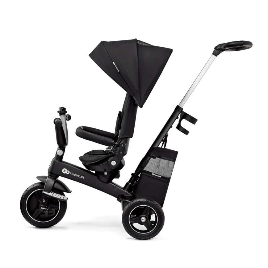 KINDERKRAFT SELECT - Tricycle enfant 5en1 EASYTWIST Premium noir