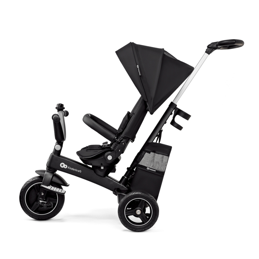 KINDERKRAFT SELECT - Tricycle enfant 5en1 EASYTWIST Premium noir