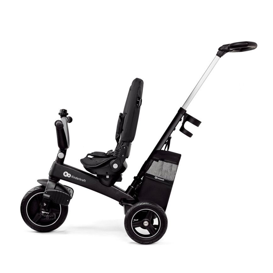 KINDERKRAFT SELECT - Tricycle enfant 5en1 EASYTWIST Premium noir