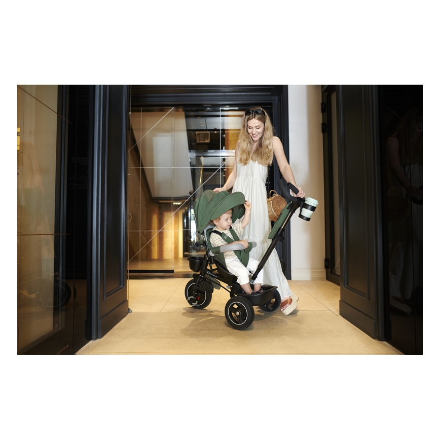 KINDERKRAFT SELECT - Tricycle enfant SPINSTEP Premium vert