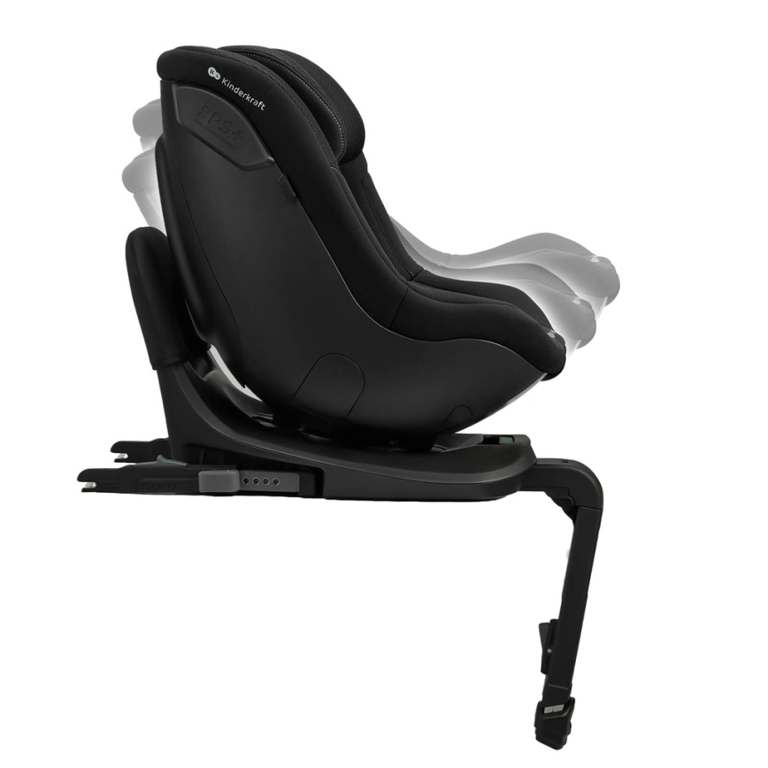 KINDERKRAFT - Siège auto avec base rotative I-GUARD PRO i-Size 61-105 cm noir
