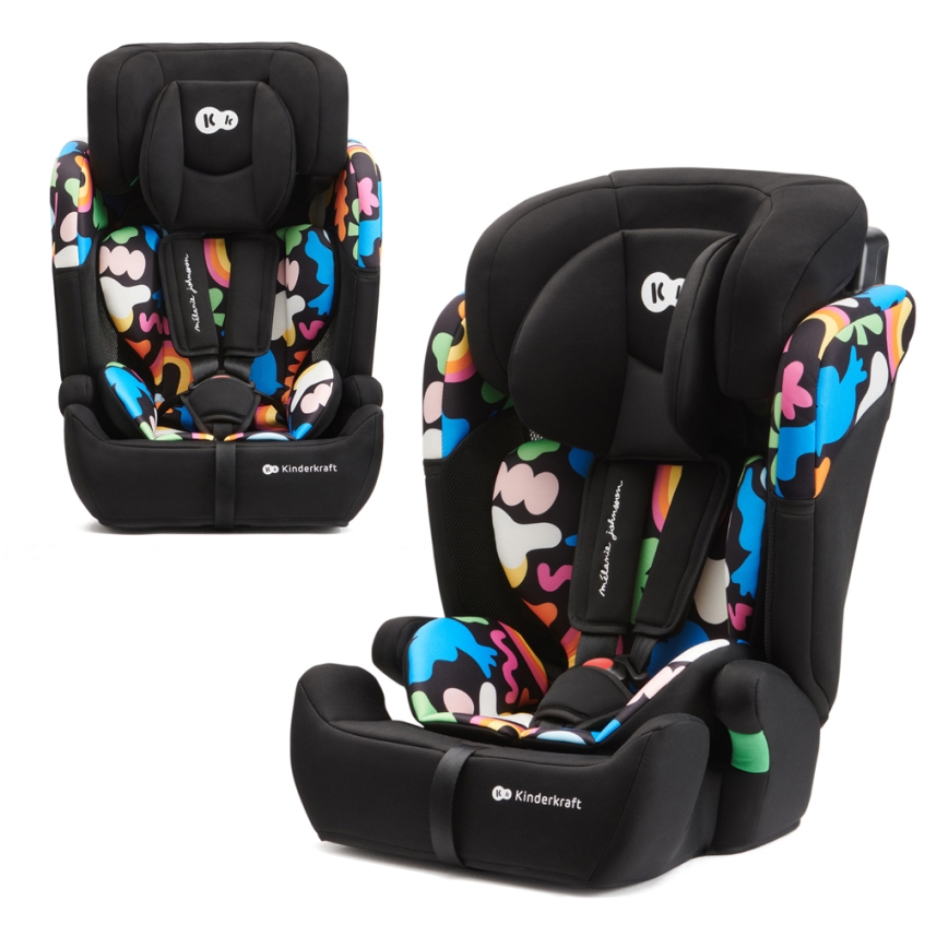 KINDERKRAFT - Siège auto COMFORT UP i-Taille (76-150 cm) coloré