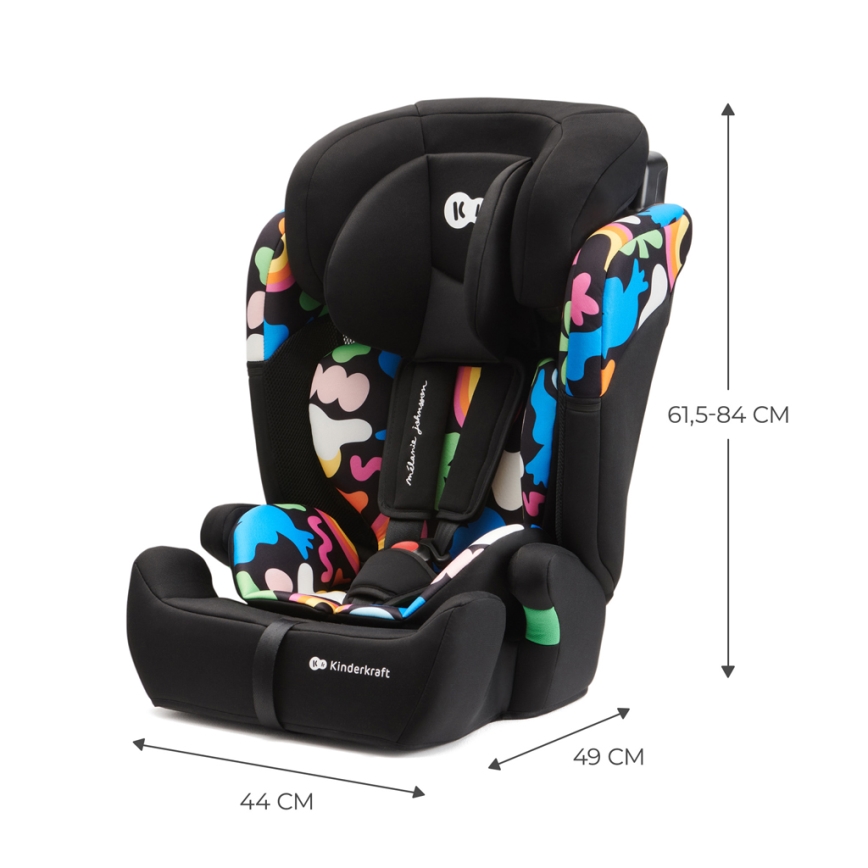 KINDERKRAFT - Siège auto COMFORT UP i-Taille (76-150 cm) coloré