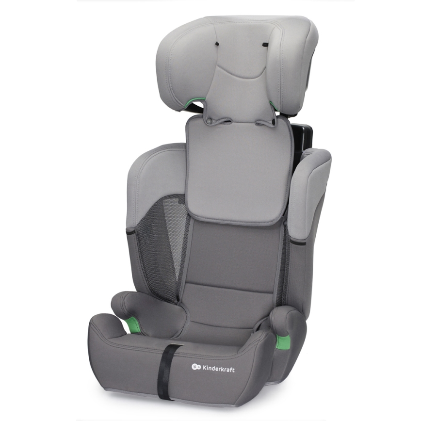 KINDERKRAFT - Siège auto COMFORT UP i-Taille (76-150 cm) gris clair