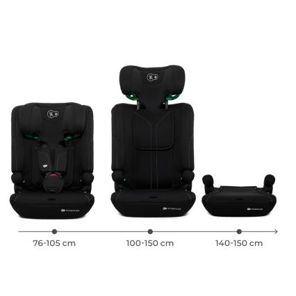 KINDERKRAFT - Siège auto I-COMFY i-Size 76-150 cm noir