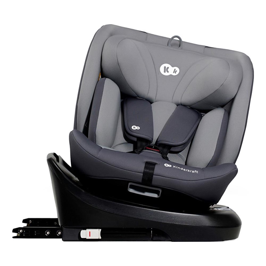 KINDERKRAFT - Siège auto I-GROW i-Taille (40-150 cm) gris