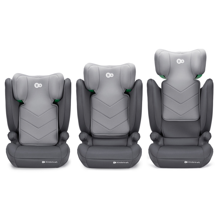 KINDERKRAFT - Siège auto I-SPARK i-Taille (100-150 cm) gris