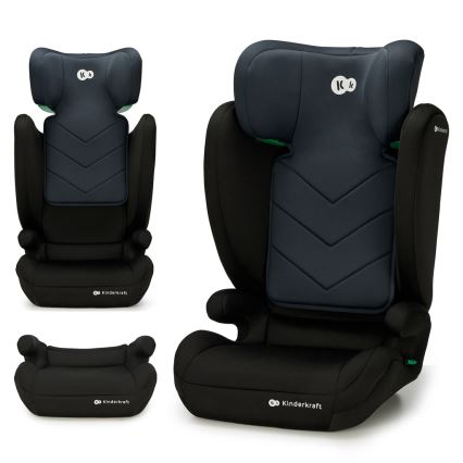 KINDERKRAFT - Siège auto I-SPARK i-Taille (100-150 cm) noir