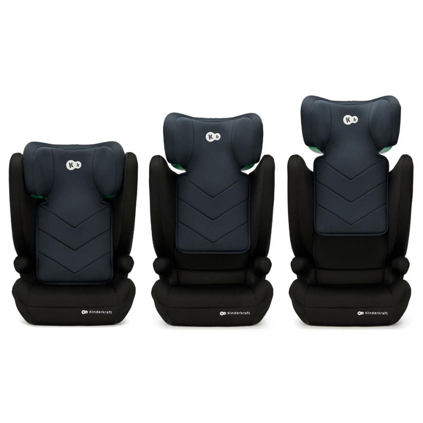 KINDERKRAFT - Siège auto I-SPARK i-Taille (100-150 cm) noir