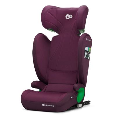 KINDERKRAFT - Siège auto JUNIOR FIX 2 (100-150 cm) Cherry pearl