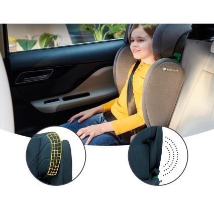 KINDERKRAFT - Siège auto JUNIOR FIX 2 (100-150 cm) Harbor bleu
