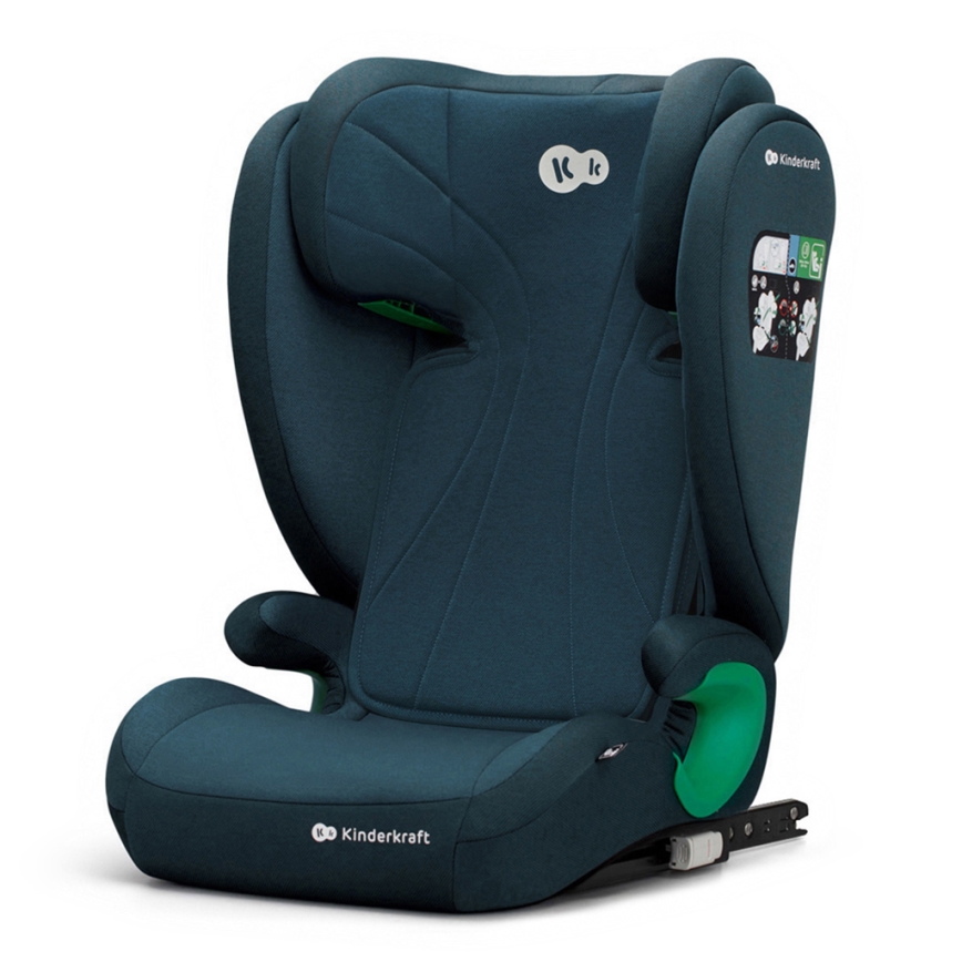 KINDERKRAFT - Siège auto JUNIOR FIX 2 (100-150 cm) Harbor bleu