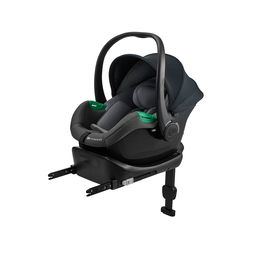 KINDERKRAFT - Siège-auto MINK PRO 2 40-87 cm (0-13 kg) gris