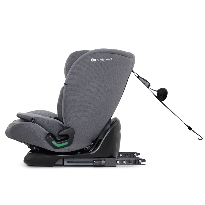 KINDERKRAFT - Siège auto ONETO 3 i-Taille (76-150 cm) + Isofix Cool gris