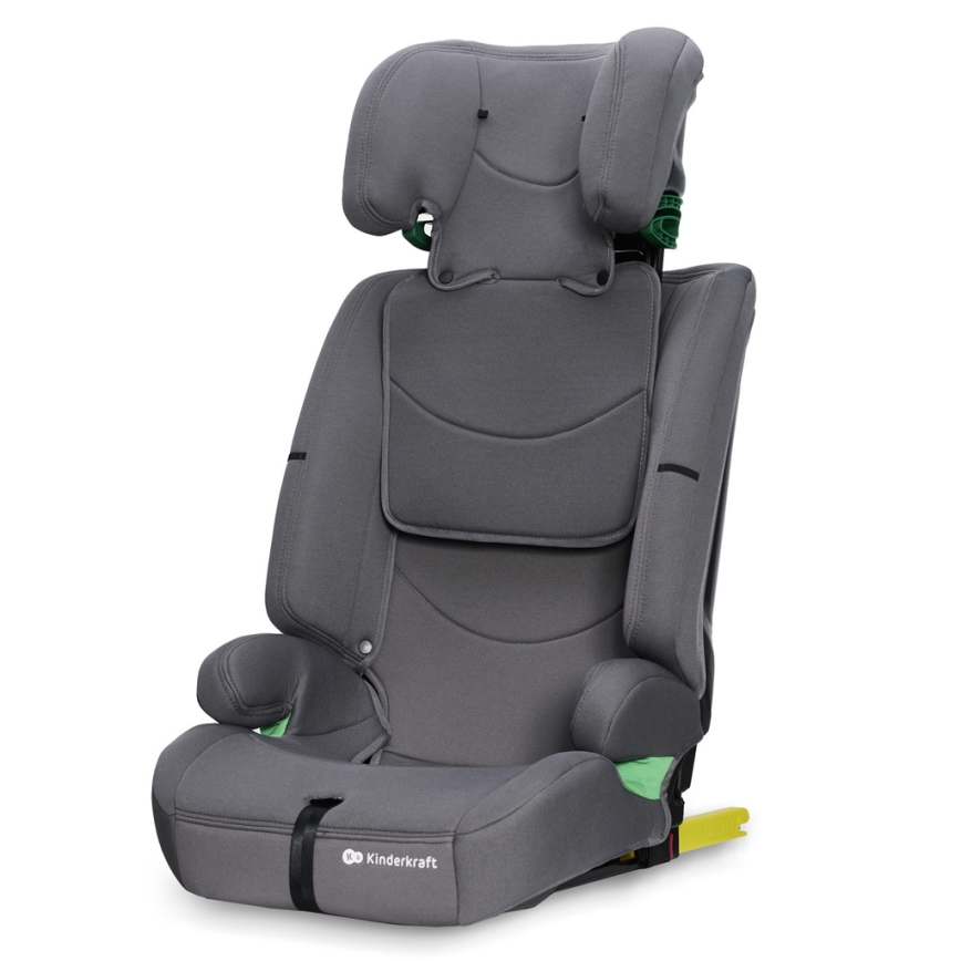 KINDERKRAFT - Siège auto SAFETY FIX 2 i-Taille (76-150 cm) gris