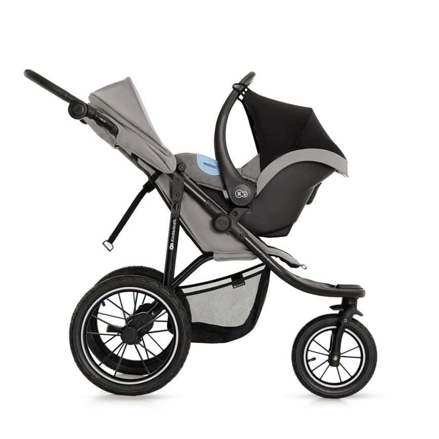 KINDERKRAFT - Sportkinderwagen HELSI2 grau