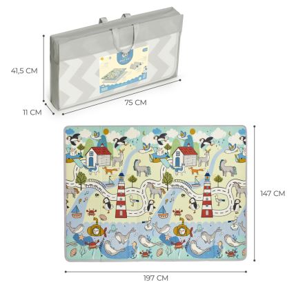 KINDERKRAFT - Tappetino da gioco per bambini MATTY 2