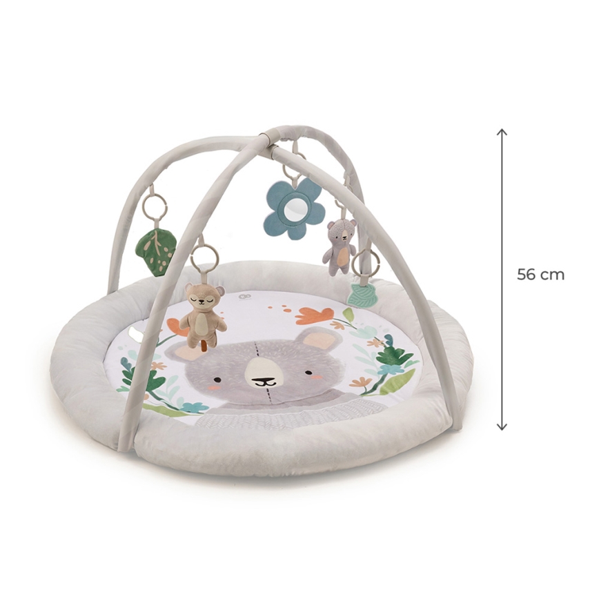 KINDERKRAFT - Tappeto gioco COZYPLAY per bambini, grigio