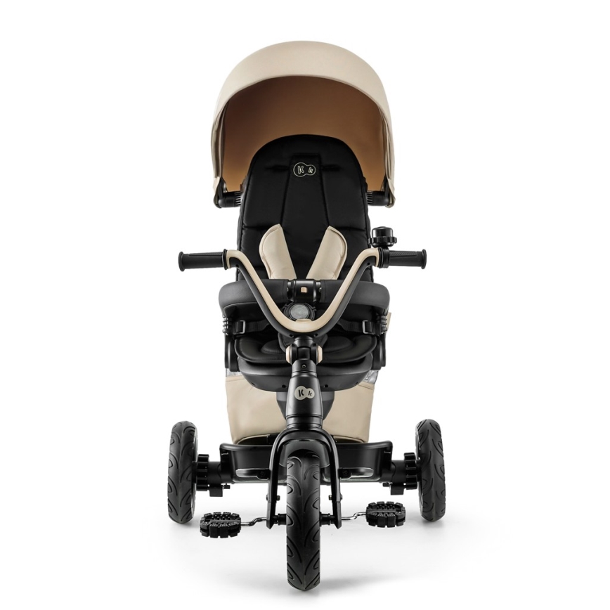 KINDERKRAFT - Triciclo per bambini 5 in 1 EASYTWIST beige
