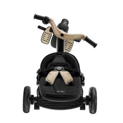 KINDERKRAFT - Triciclo per bambini 5 in 1 EASYTWIST beige