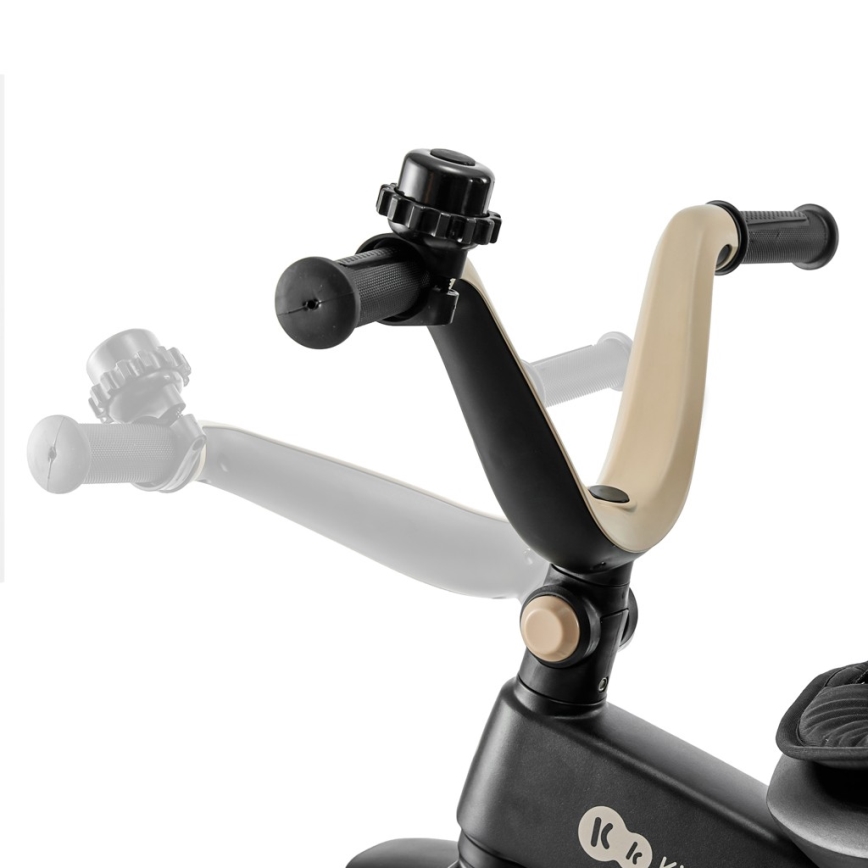 KINDERKRAFT - Triciclo per bambini 5 in 1 EASYTWIST beige