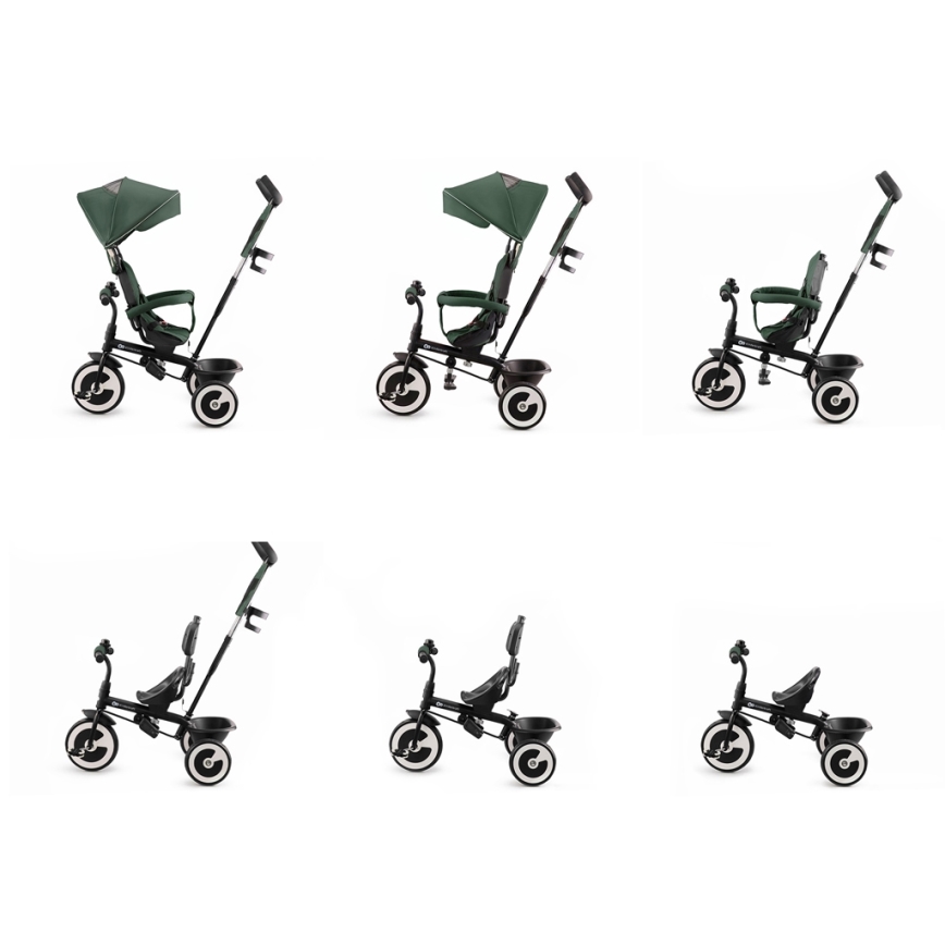 KINDERKRAFT - Triciclo per bambini ASTON Mystic verde