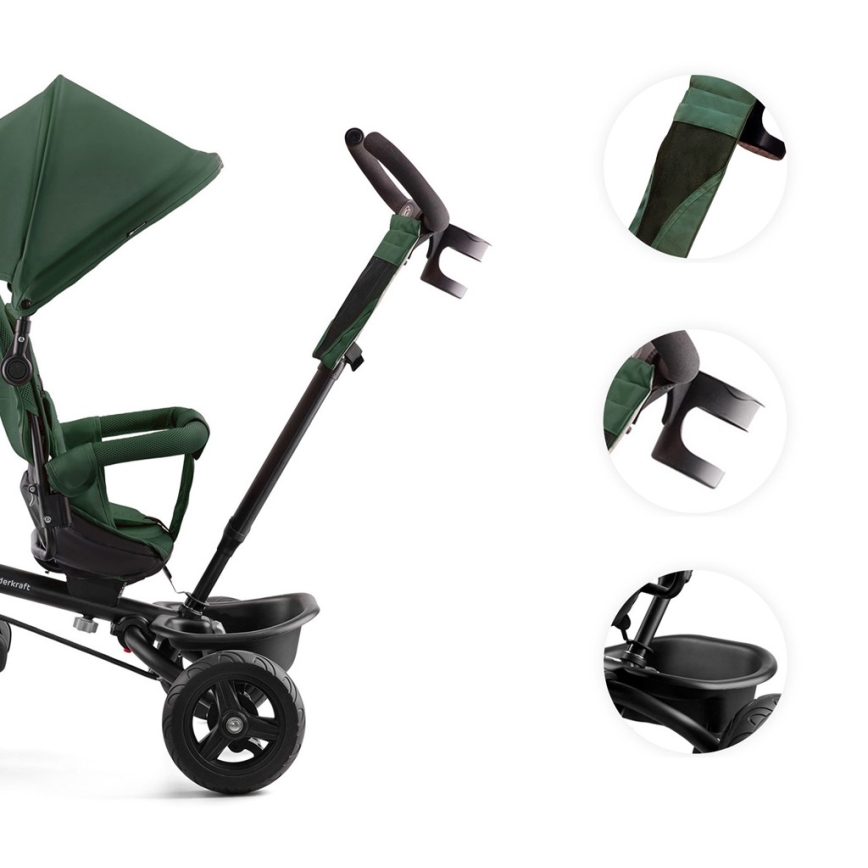 KINDERKRAFT - Triciclo per bambini AVEO verde