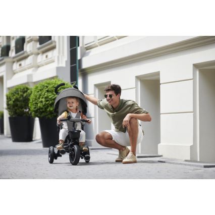 KINDERKRAFT - Tricycle enfant AVEO gris