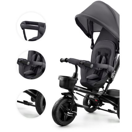 KINDERKRAFT - Tricycle enfant AVEO gris